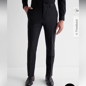 Express Innovator Black Trousers